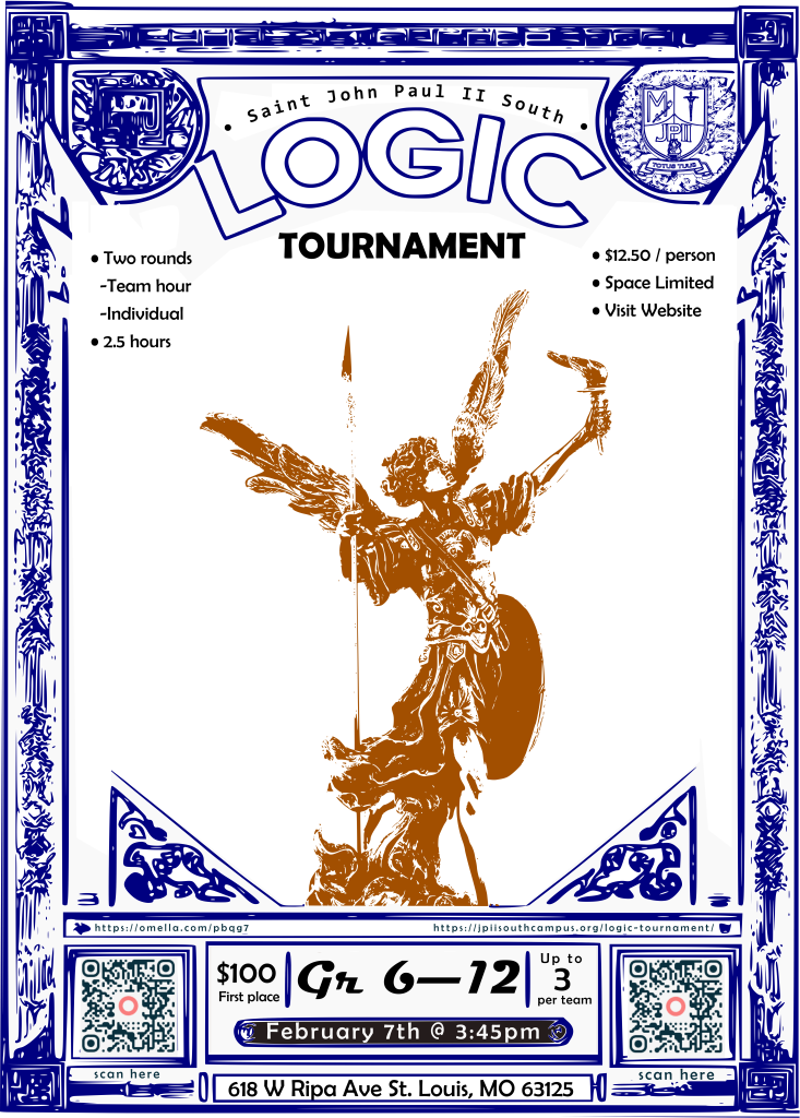2024 Logic Tournament Poster